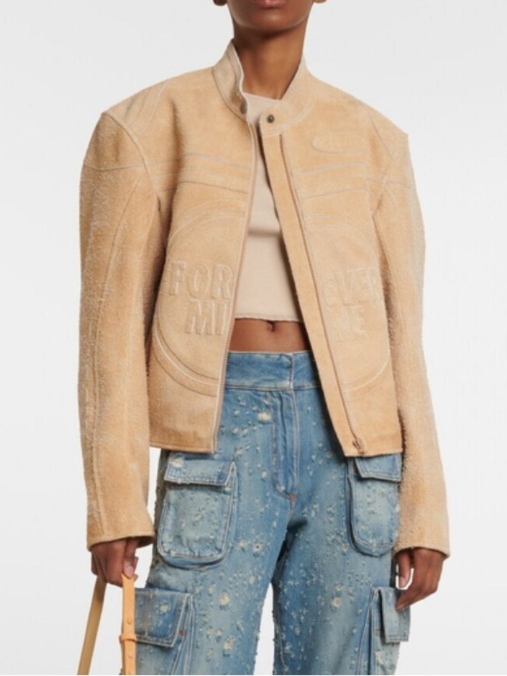Acne Studios Suede Jacket Forever Mine